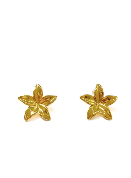 Aloha earring golden