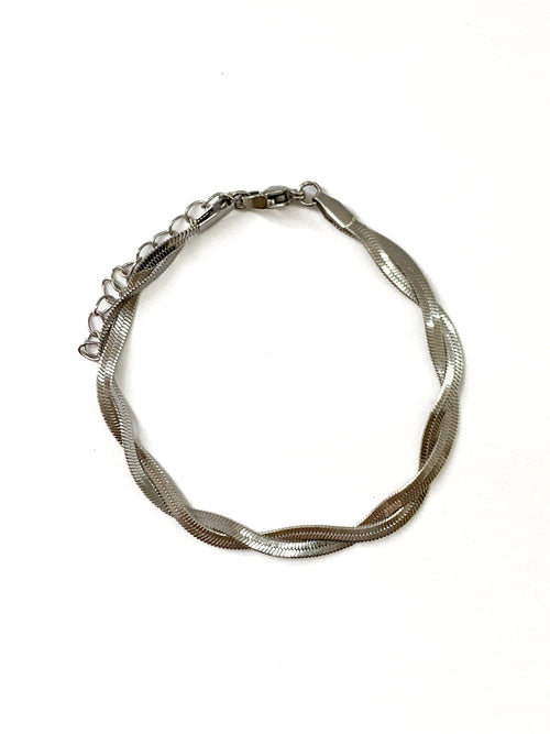 Braided snake bracelet