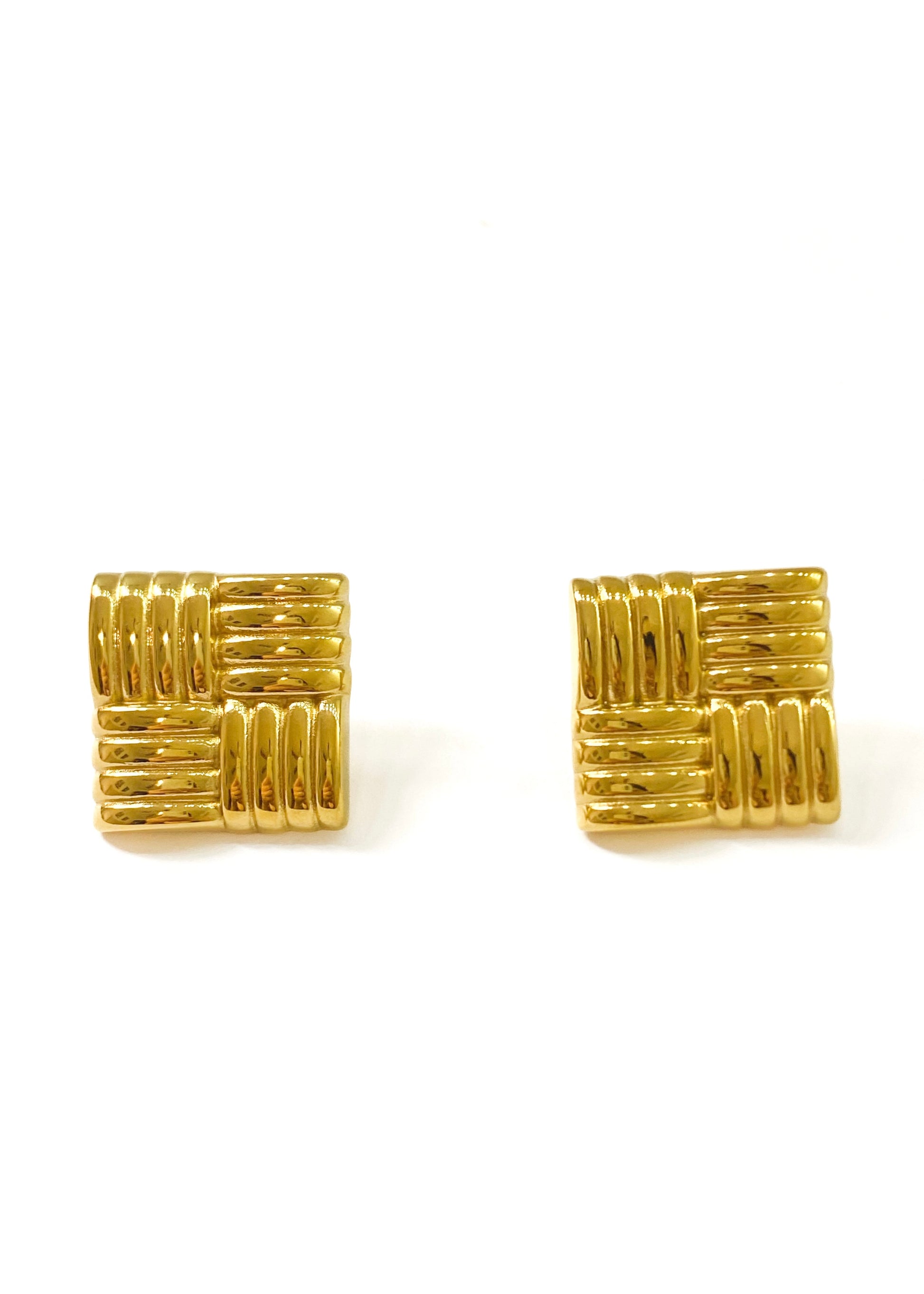 Roman golden earrings