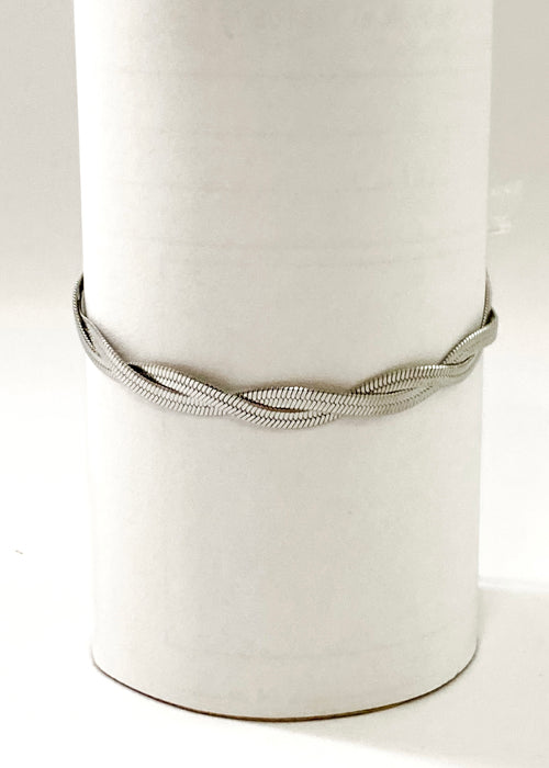 Braided snake bracelet