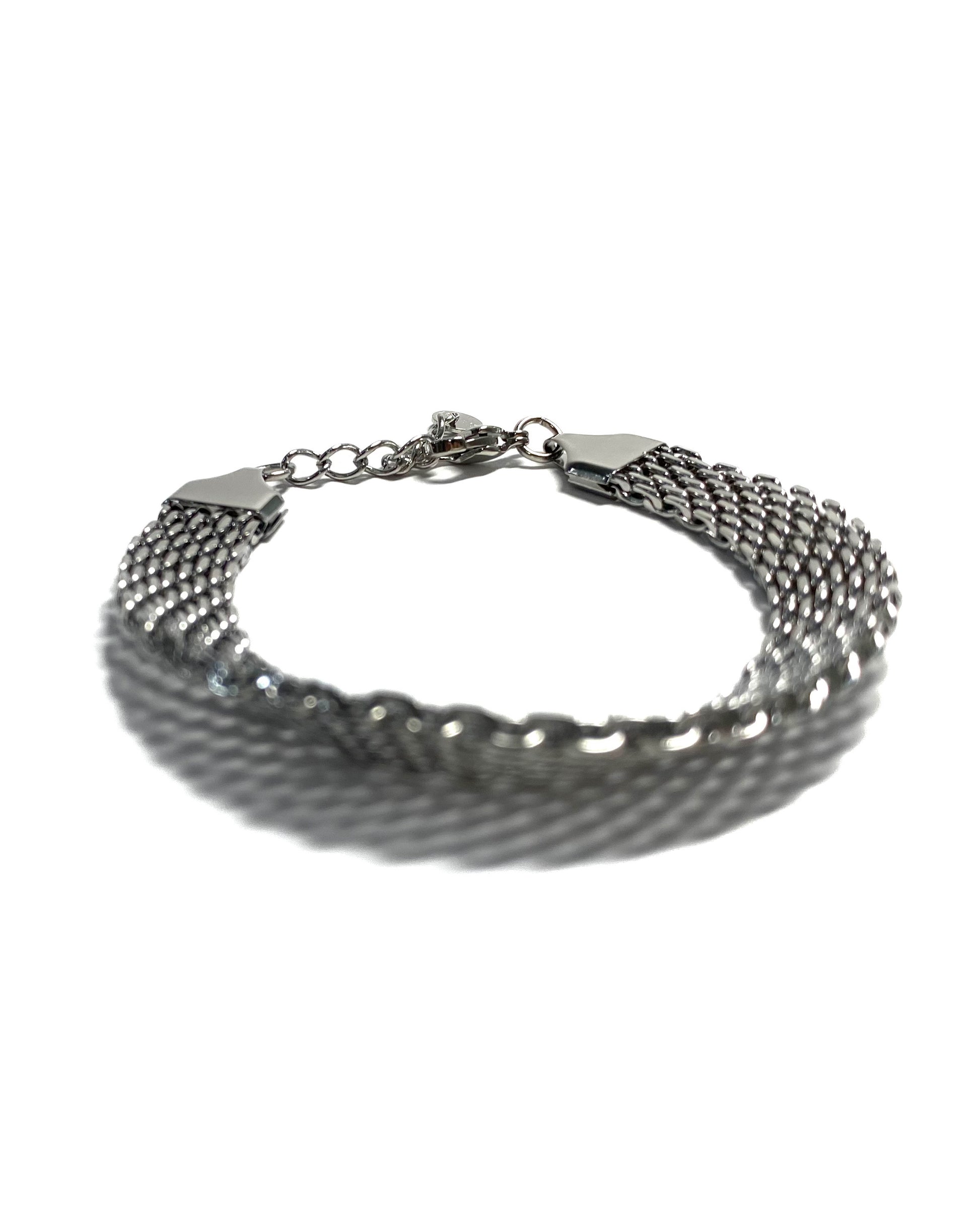 Metal mesh bracelet